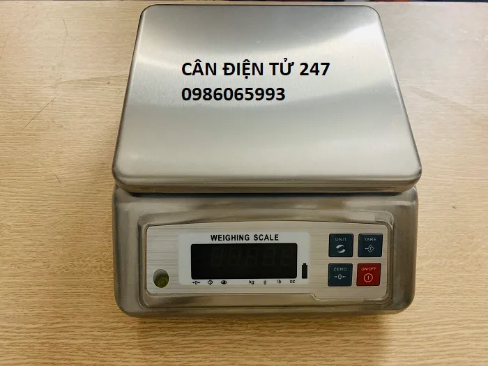 Cân bàn điện tử chống nước HSW 3kg